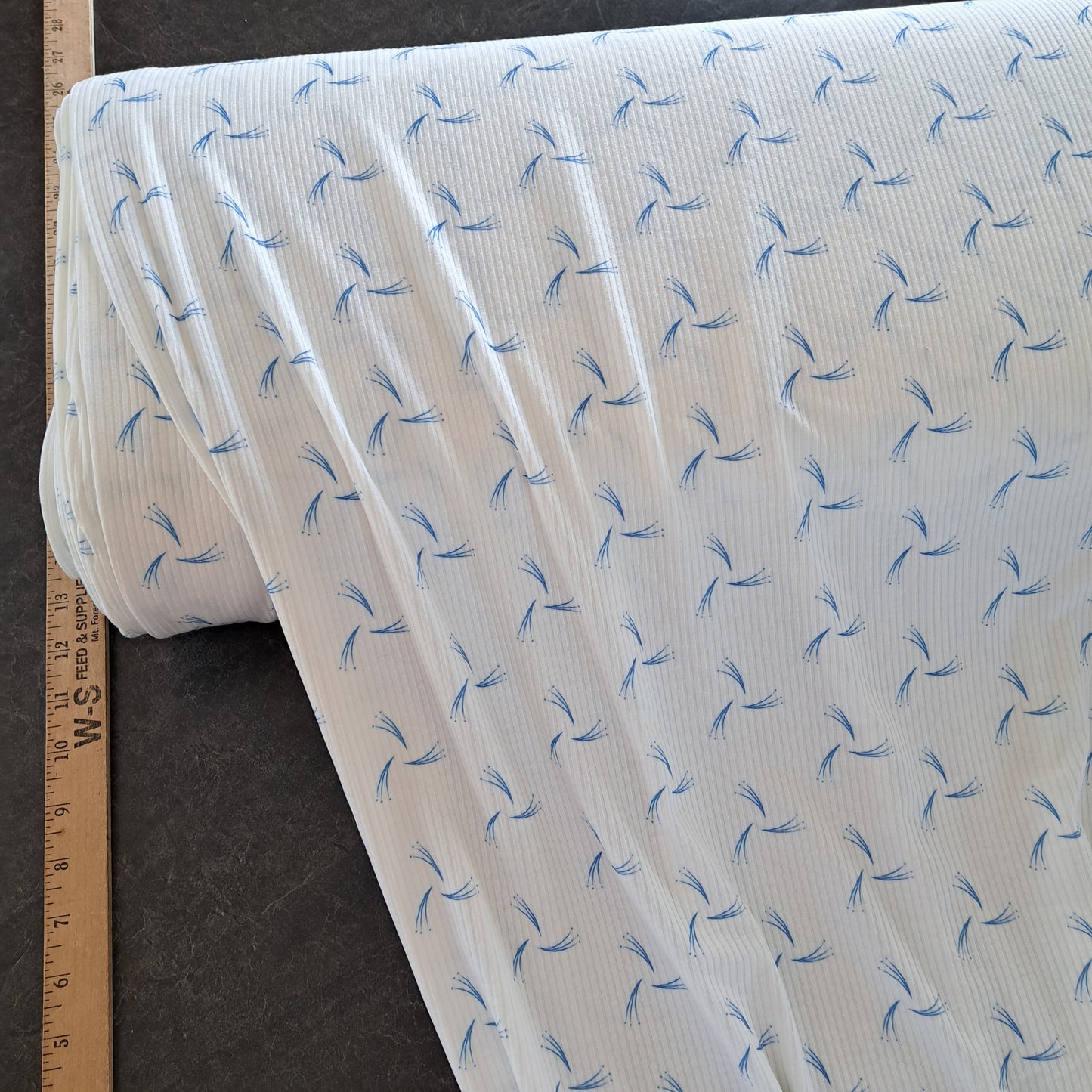 Bri, 4x2 Rib Knit, SOLD BY THE HALF METER