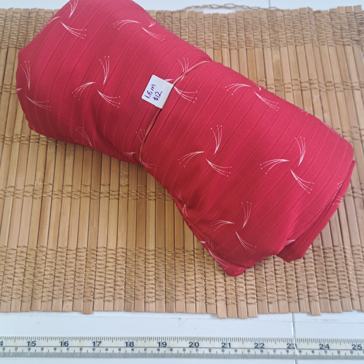 Wide unbrushed rib knit, 1.8 meters