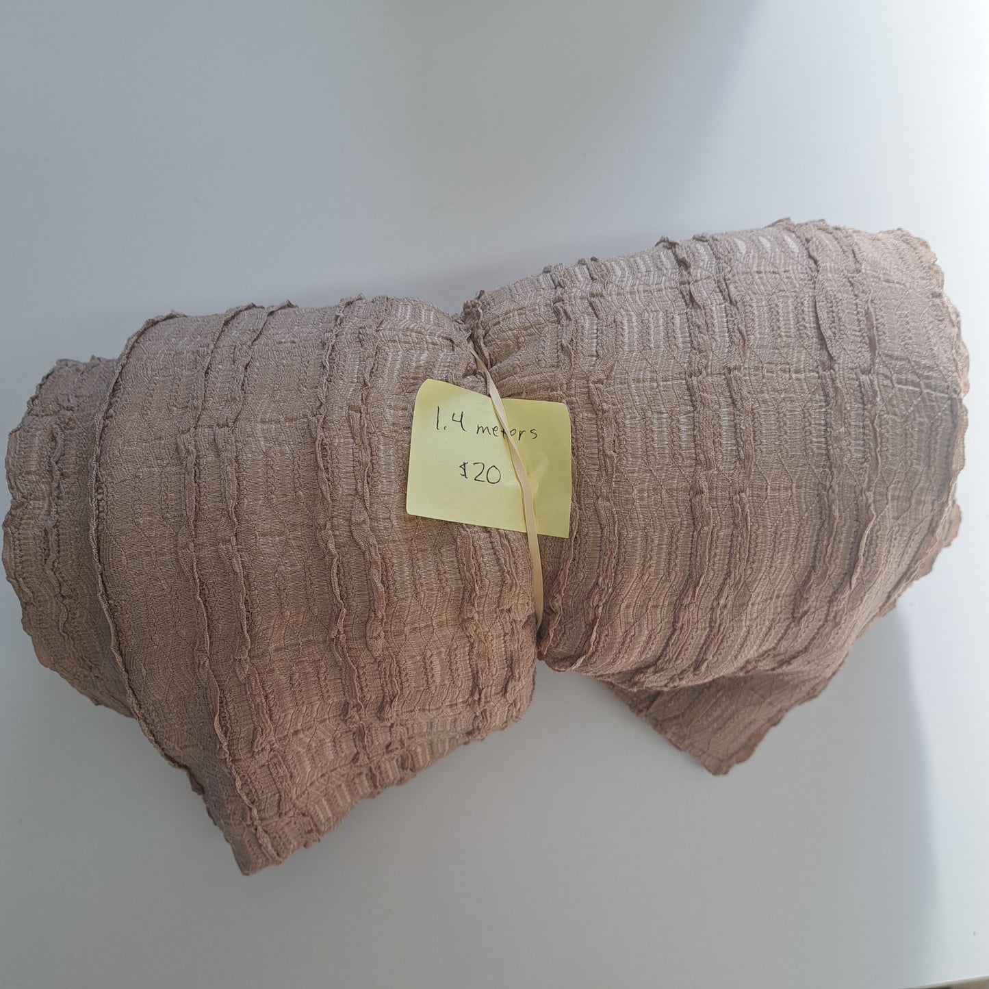 Textured 98% Polyester, 1.4 meters