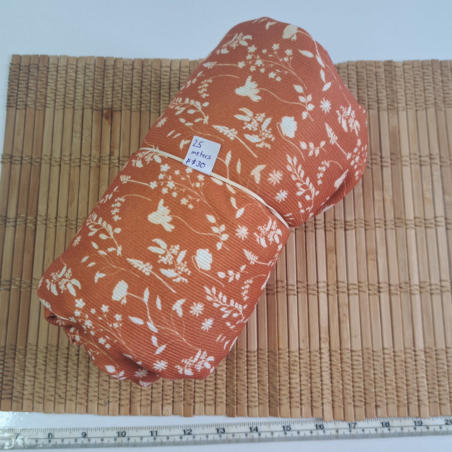 Brushed rib knit, 2.5 meters