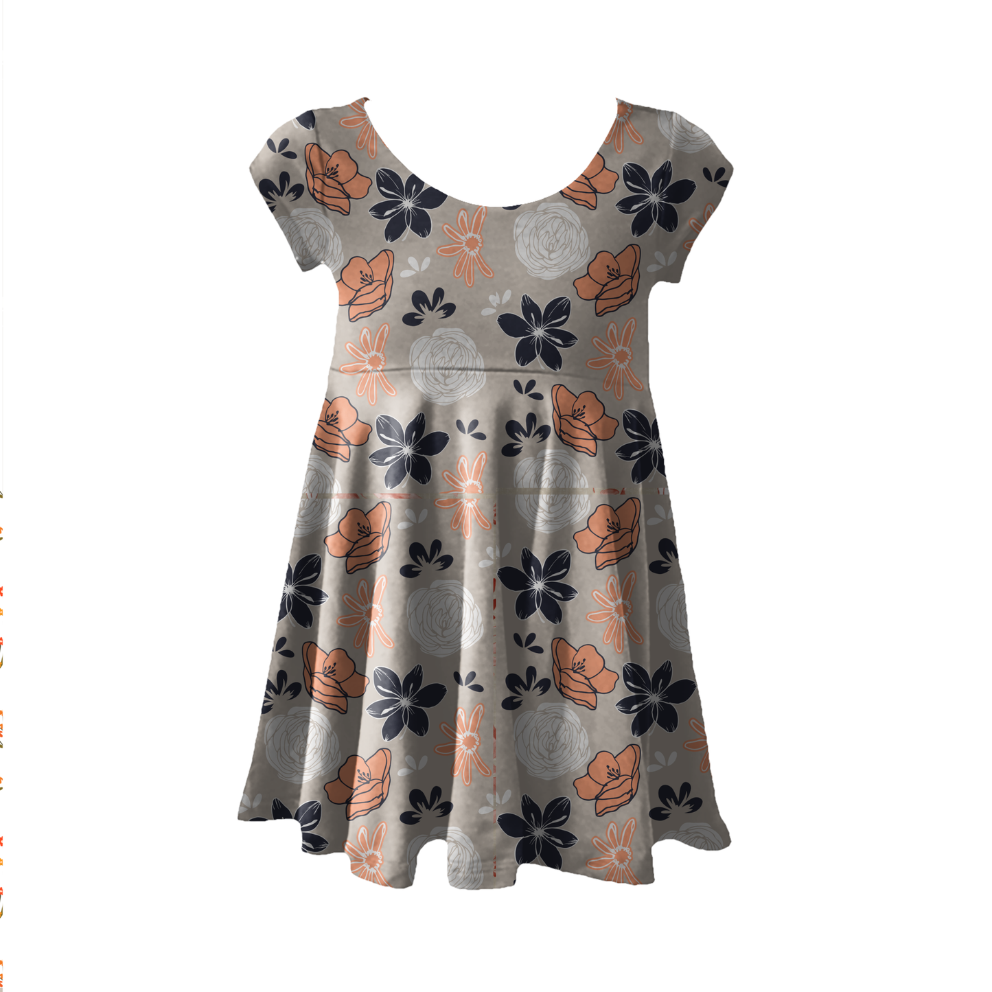 Desiree in tan, SOLD BY HALF METERS