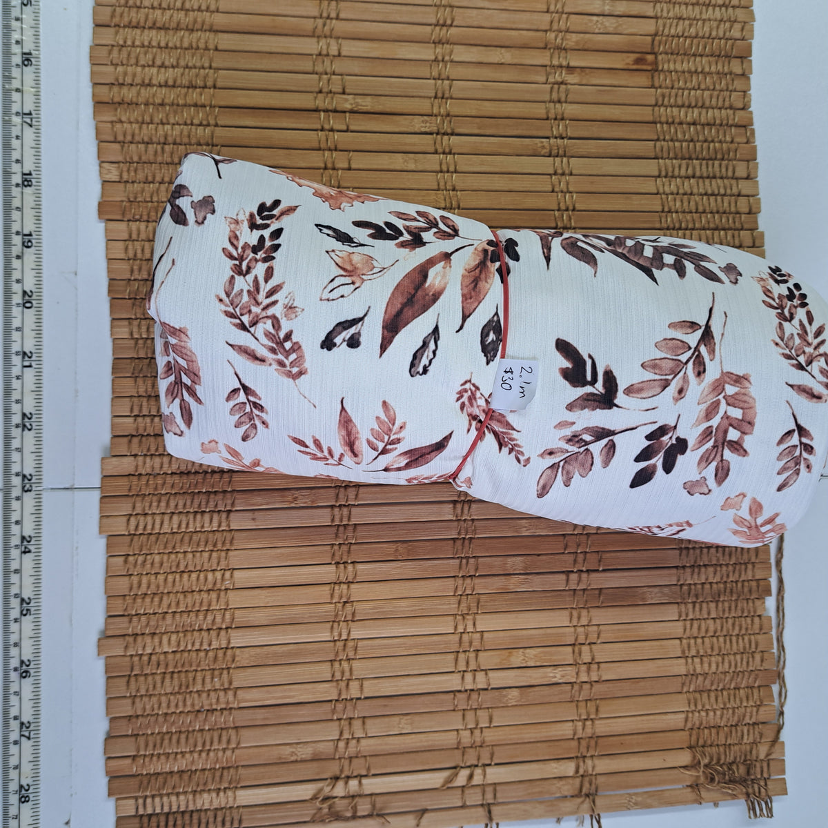Unbrushed rib knit, 2.1 meters