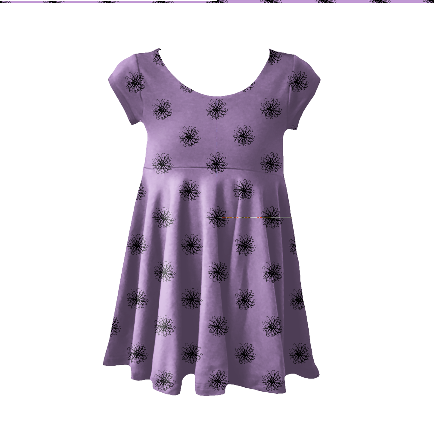 Demi in lilac, SOLD BY HALF METERS