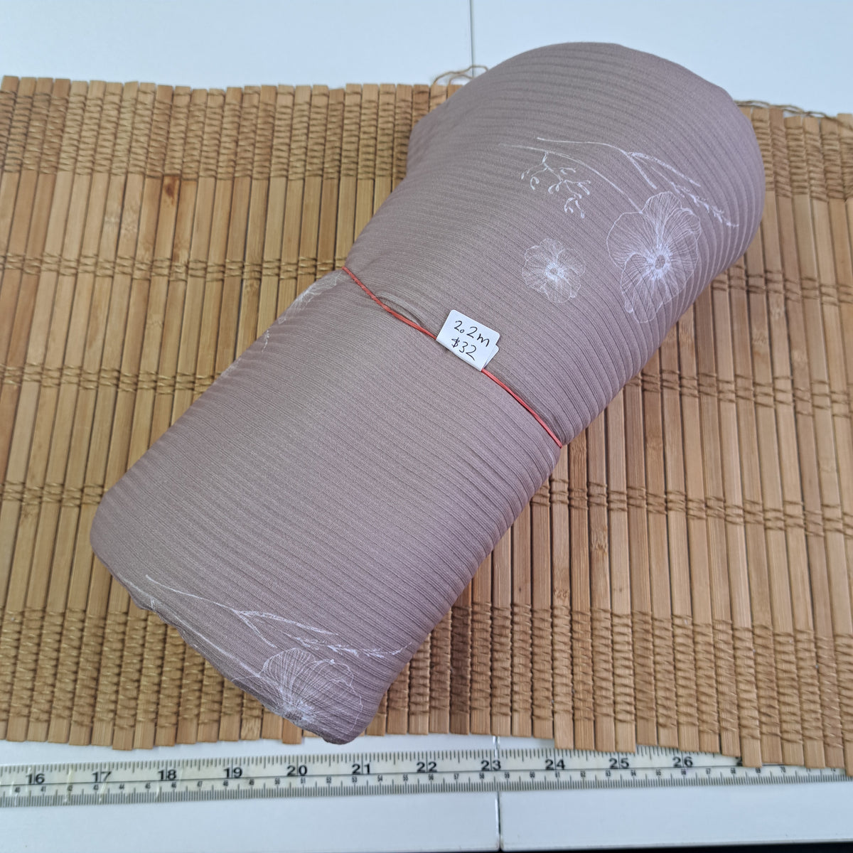 Brushed rib knit, 2.2 meters