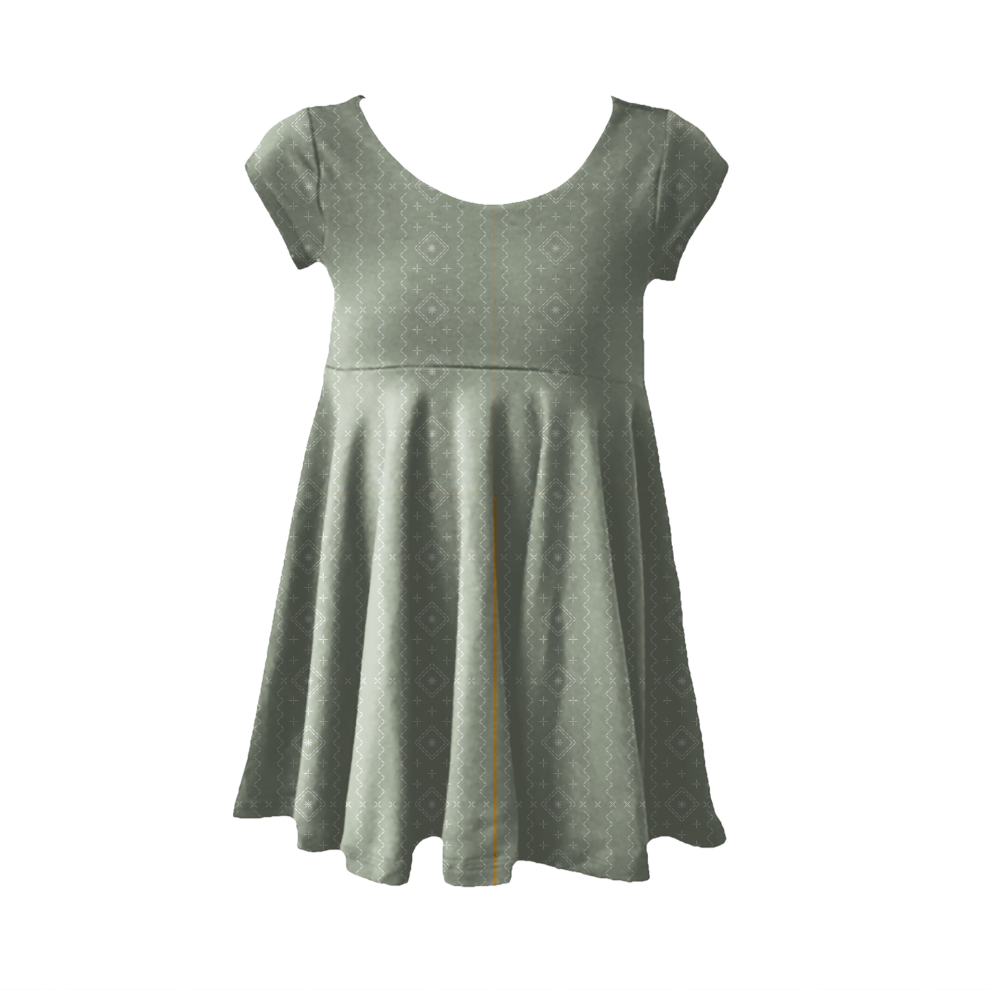 Darla in pale sage, SOLD BY HALF METERS