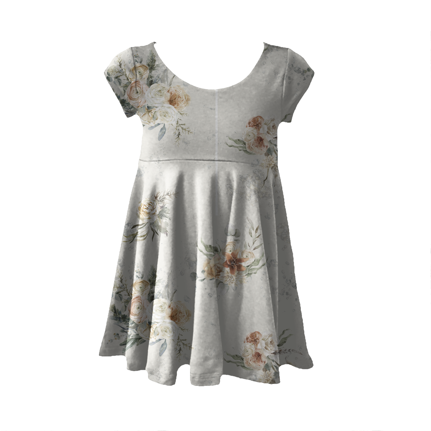 Danna in cream, SOLD BY HALF METERS