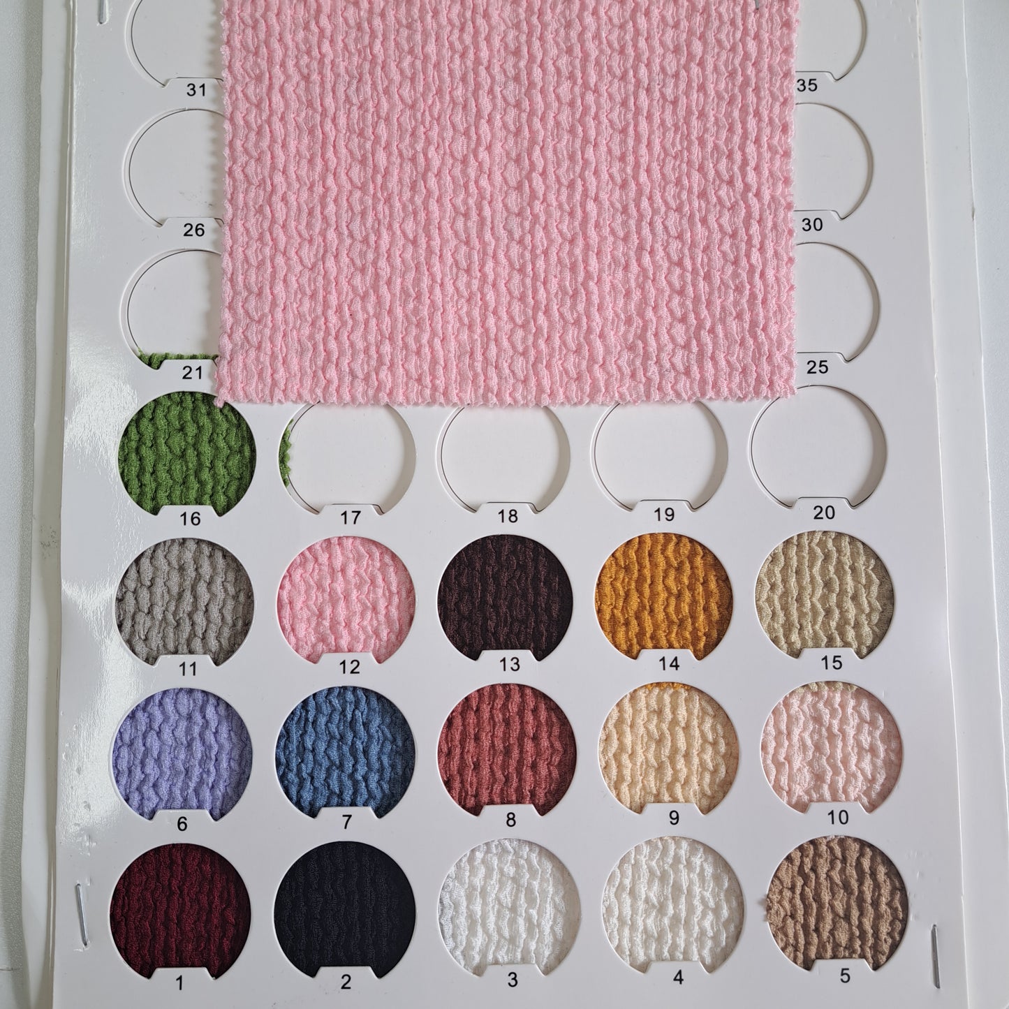 Textured Knit, 95%P, 5%SP