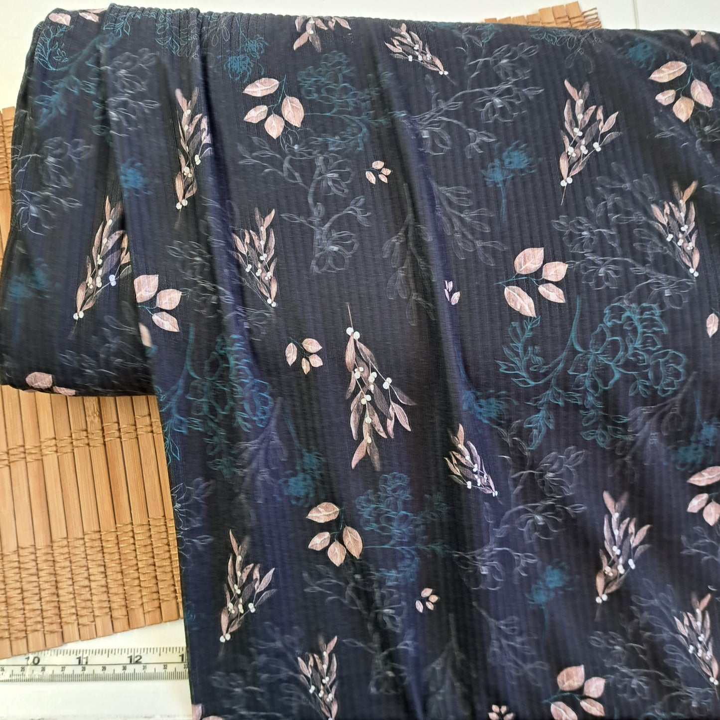 "Bianca", Brushed rib knit, SOLD BY HALF METERS