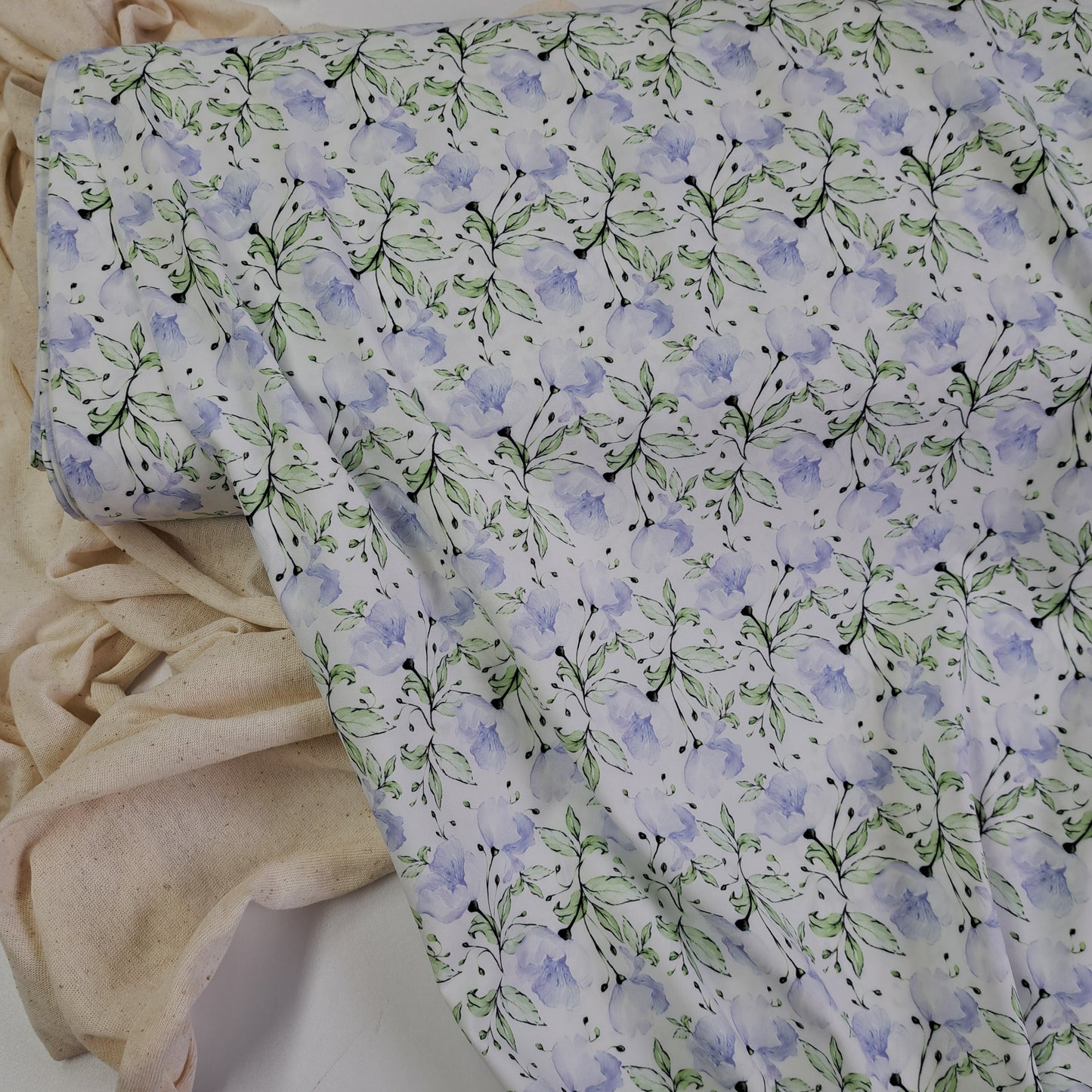 Poppy Peachskin Polyester, SOLD BY HALF METERS