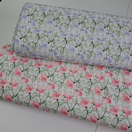 Poppy Peachskin Polyester, SOLD BY HALF METERS