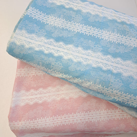 "Lace" Air flow polyester, SOLD BY HALF METERS