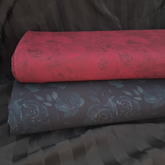 "Cecilia" Moss Crepe, SOLD BY HALF METERS