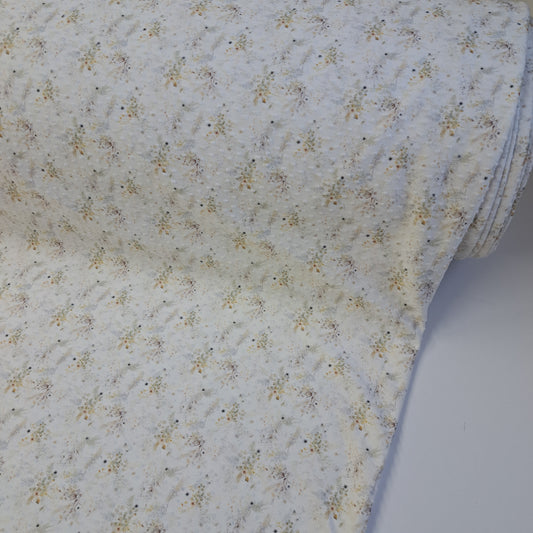 Autumn Ditsy, Swiss Dot, SOLD BY HALF METERS