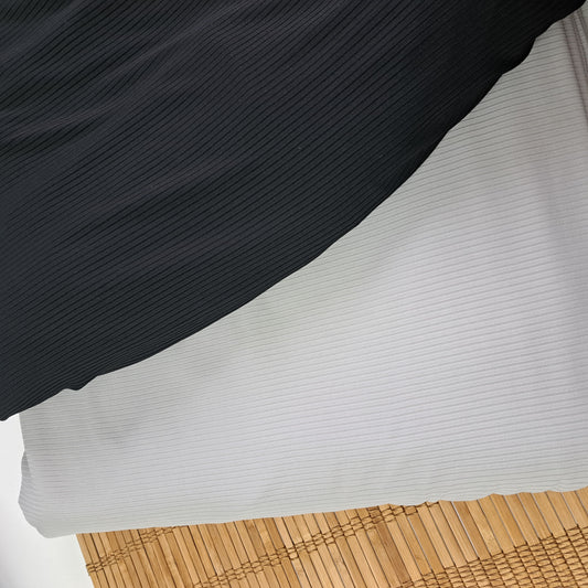 Solid Colours, 2x4 Unbrushed Rib Knit, SOLD BY HALF METERS