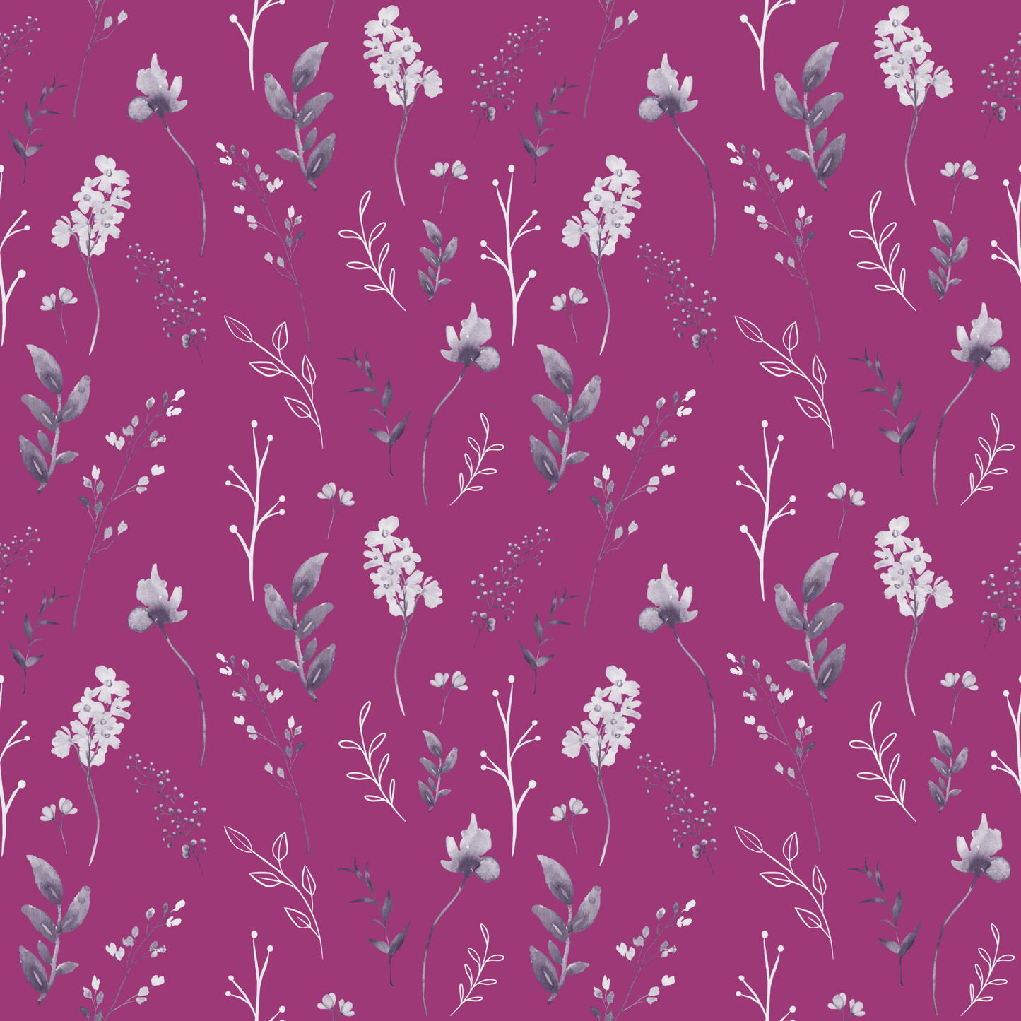 Ashlyn in magenta, SOLD BY HALF METERS