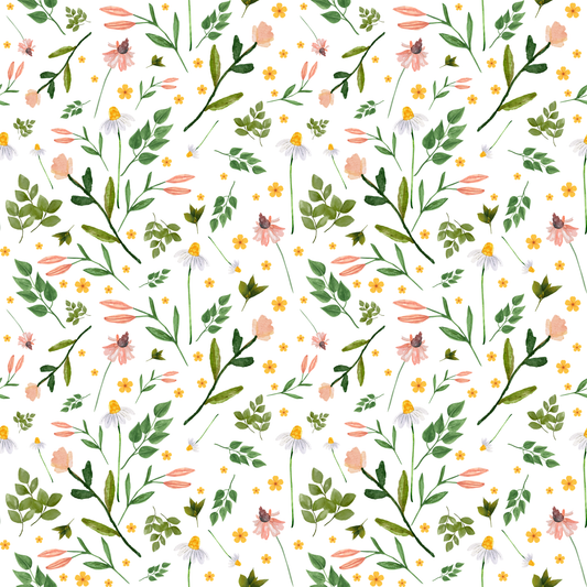 Roxanna in pink/green, SOLD BY HALF METERS