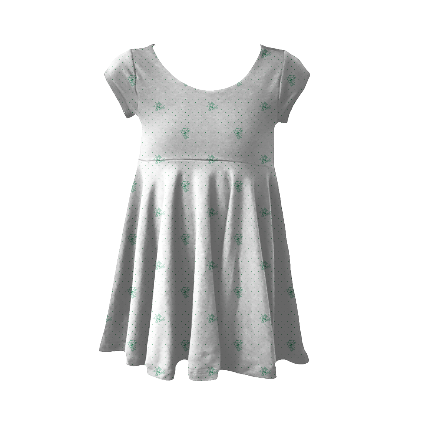 Rowenna in green, SOLD BY HALF METERS