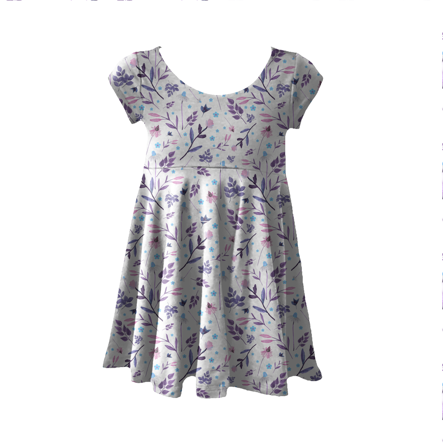 Roxanna in blue, SOLD BY HALF METERS