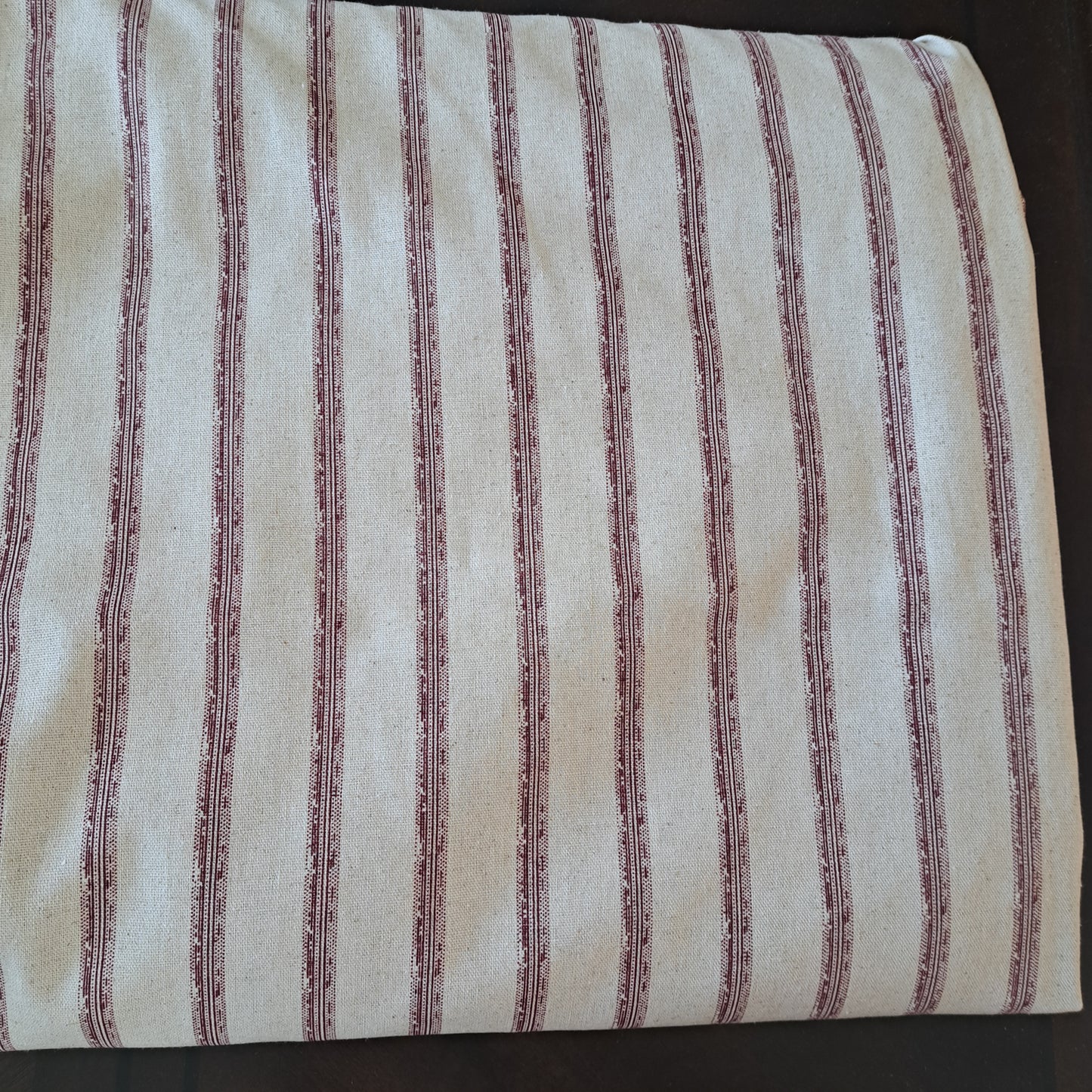 Stripes, Linen/cotton blend, SOLD BY HALF METERS
