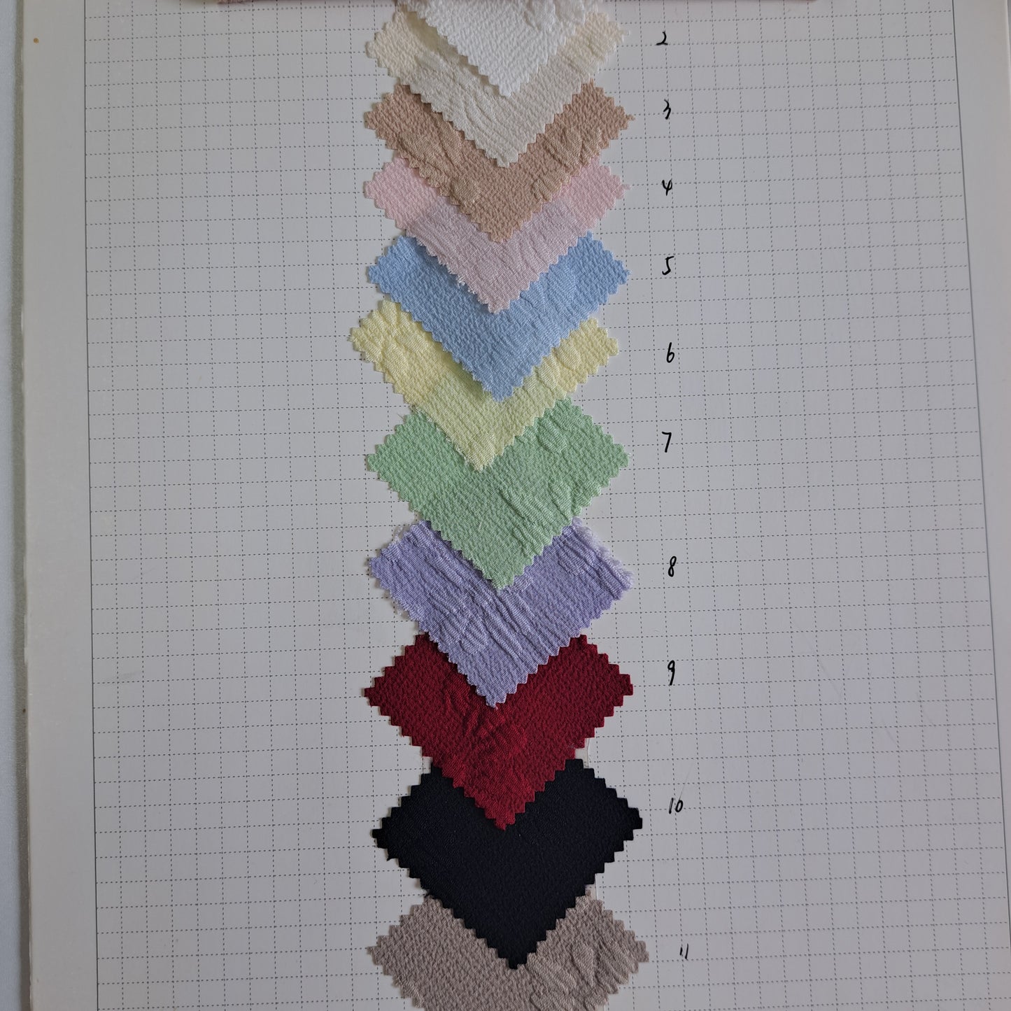 Textured Polyspandex, 97%P, 3%SP