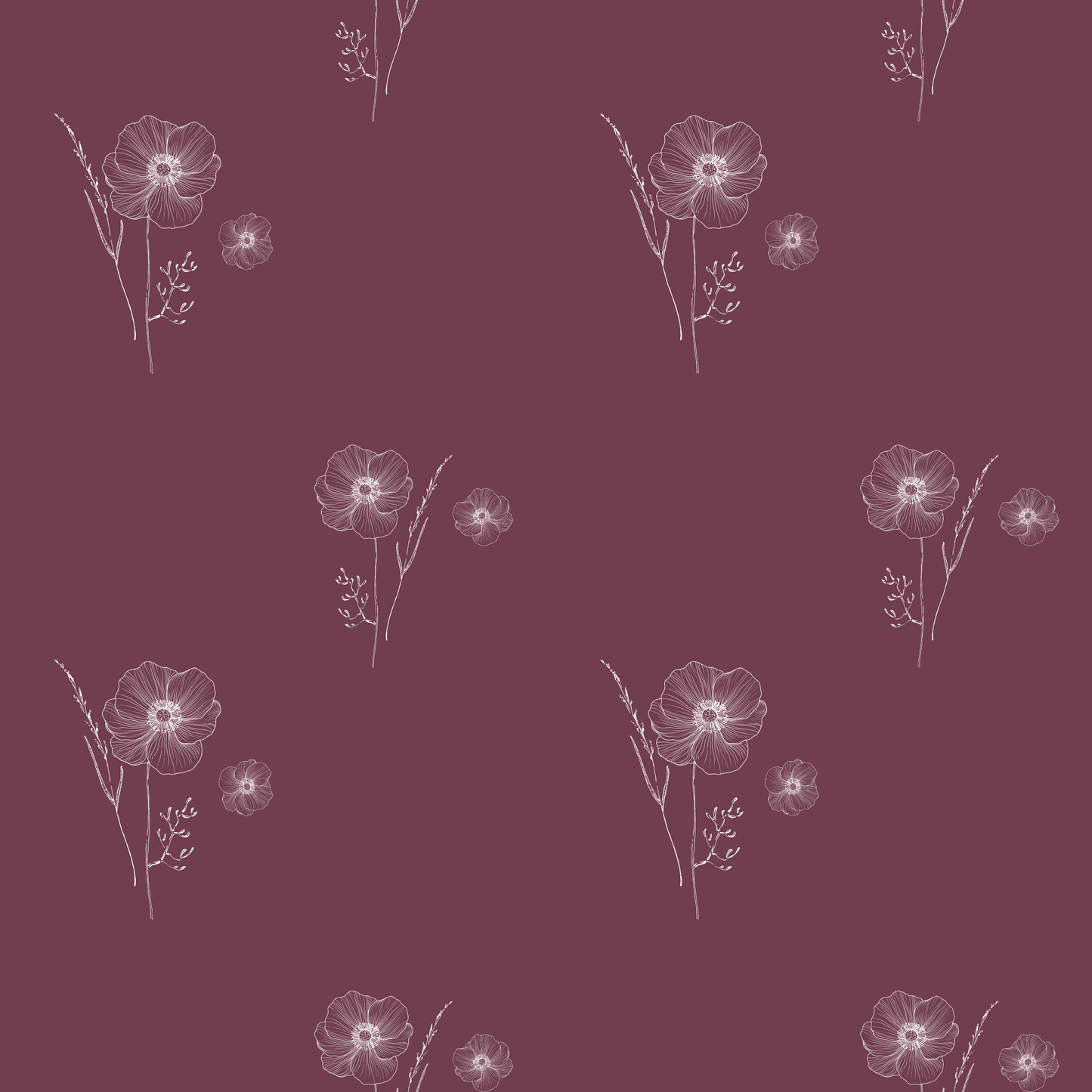Delaney in dusty rose,  SOLD BY HALF METERS