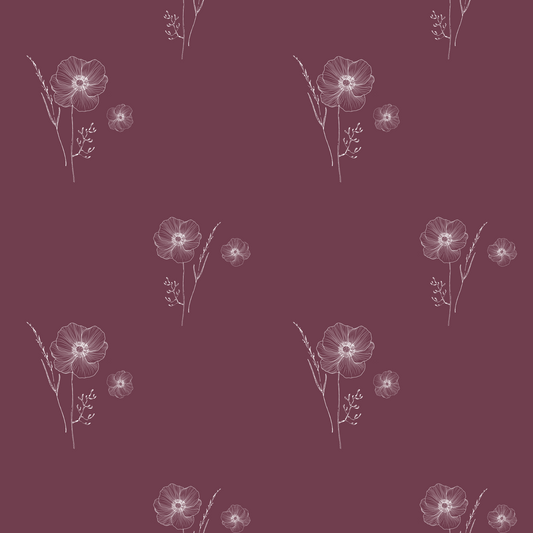 Delaney in dusty rose,  SOLD BY HALF METERS