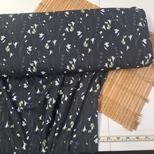 "Wanda", Brushed rib knit, SOLD BY HALF METERS