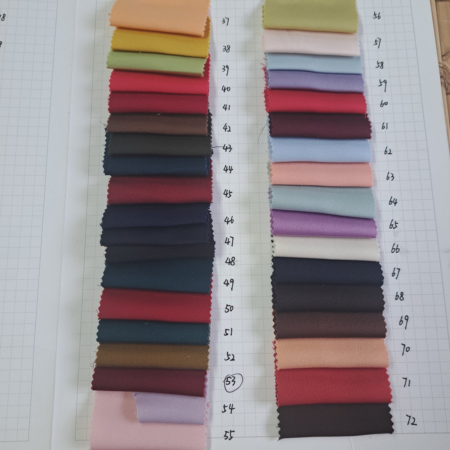 Polyester satin fabric, 96%P, 4%SP