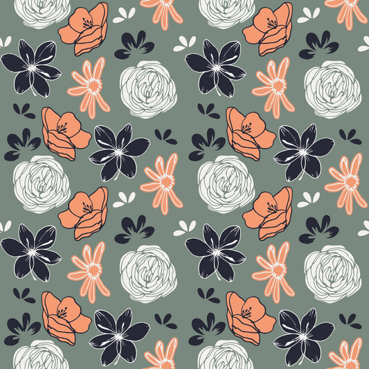 Desiree in green,  SOLD BY HALF METERS