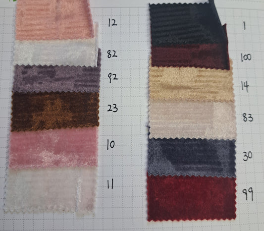 Stretch Velvet, SOLD BY HALF METERS