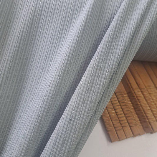 Grey-blue Textured Knit, SOLD BY HALF METERS