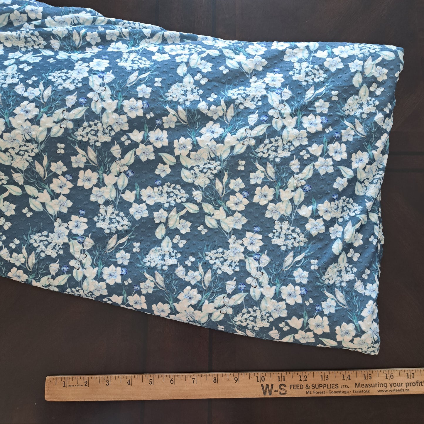 "Aries", Knit Swiss Dot, SOLD BY HALF METERS