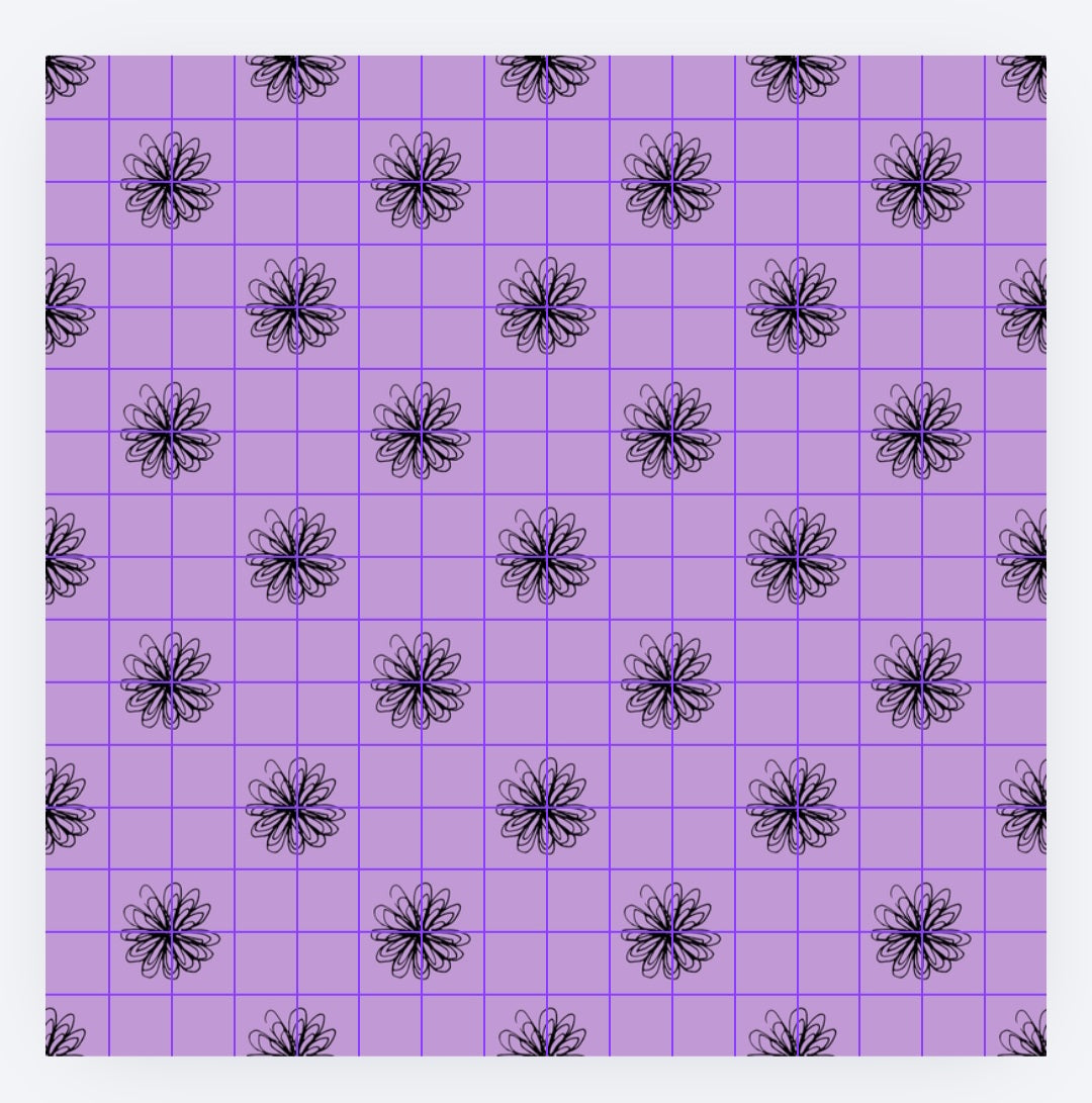Demi in lilac,  SOLD BY HALF METERS