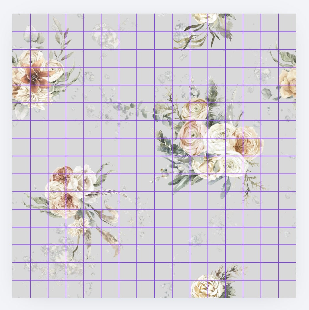 Danna in smoke grey, SOLD BY HALF METERS