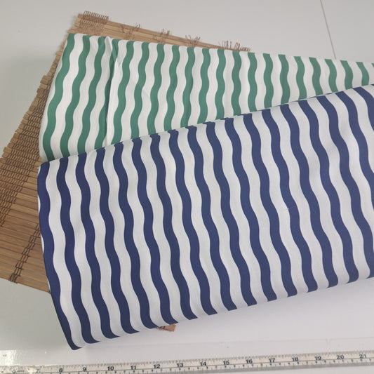 Stripes, CEY polyester, SOLD BY HALF METERS