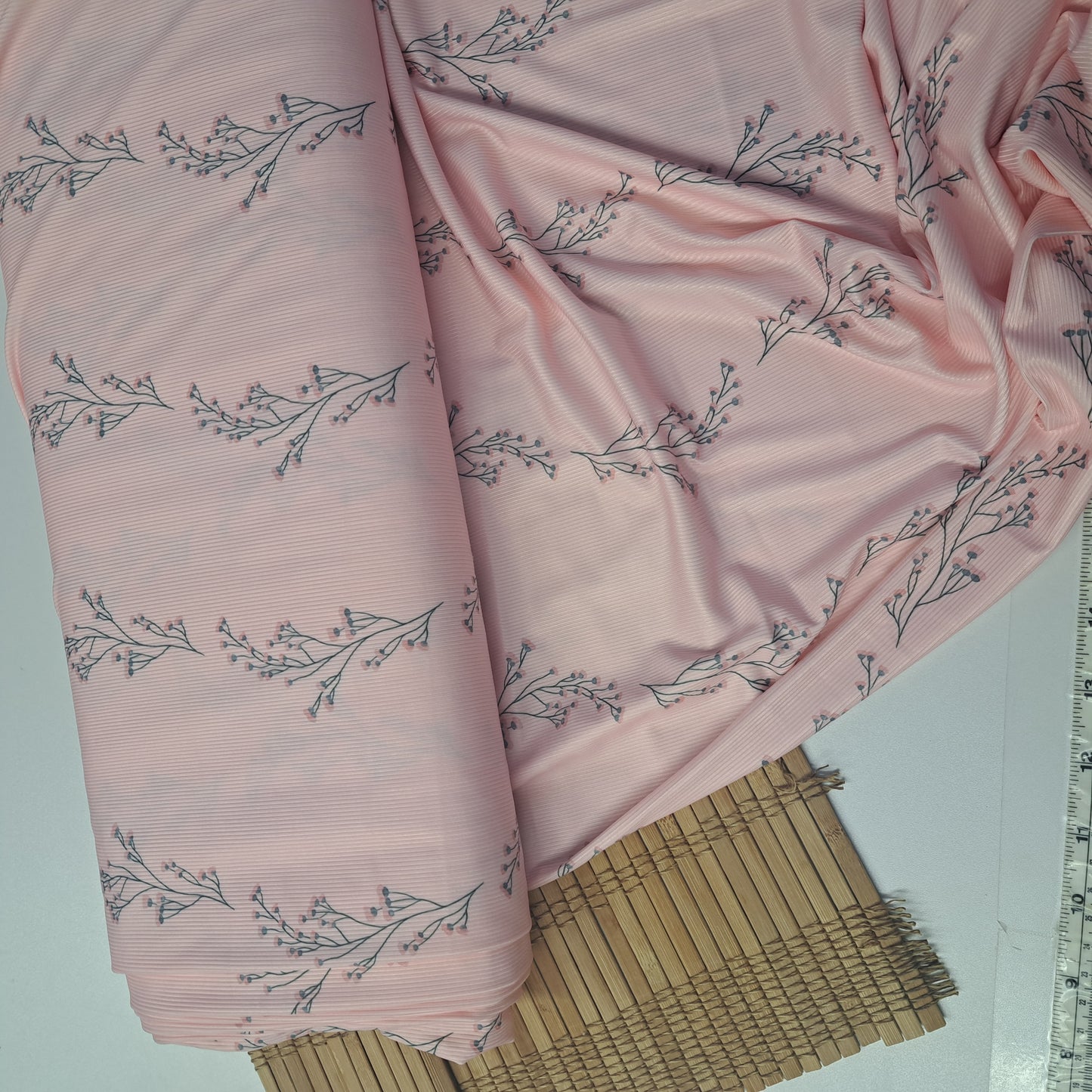 Lisa, narrow rib, SOLD BY HALF METERS