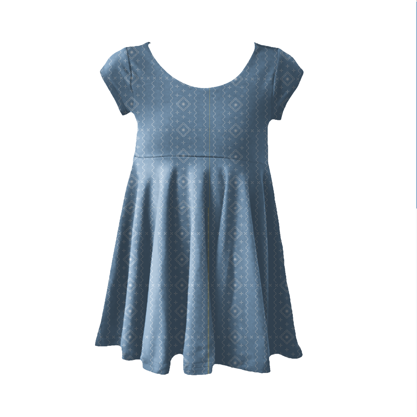 Darla in sky blue,  SOLD BY HALF METERS