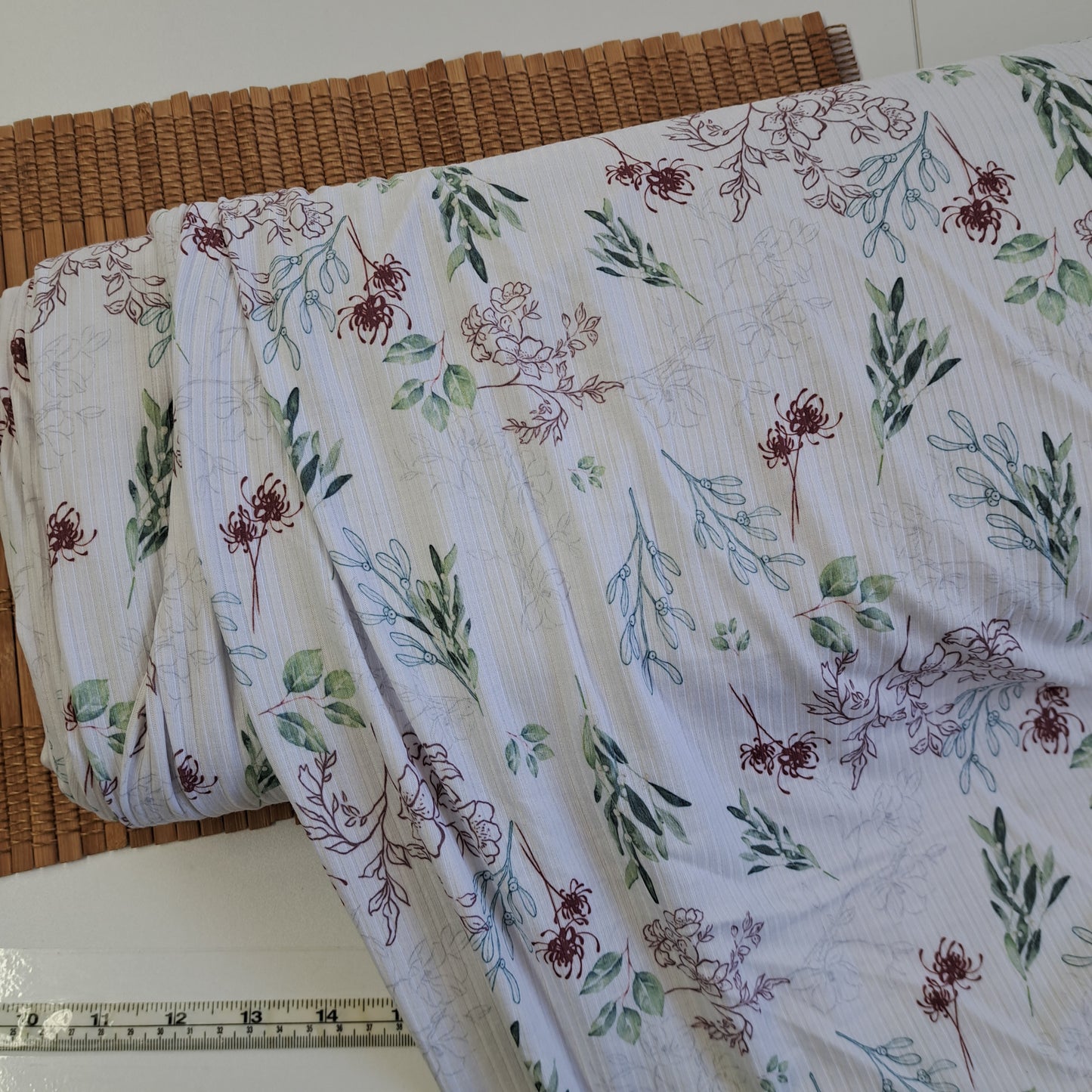 "Bianca", Brushed rib knit, SOLD BY HALF METERS