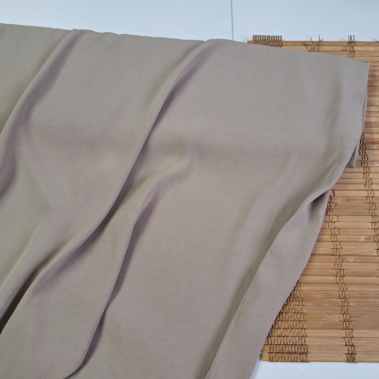 Taupe, Bridal Satin, SOLD BY HALF METERS