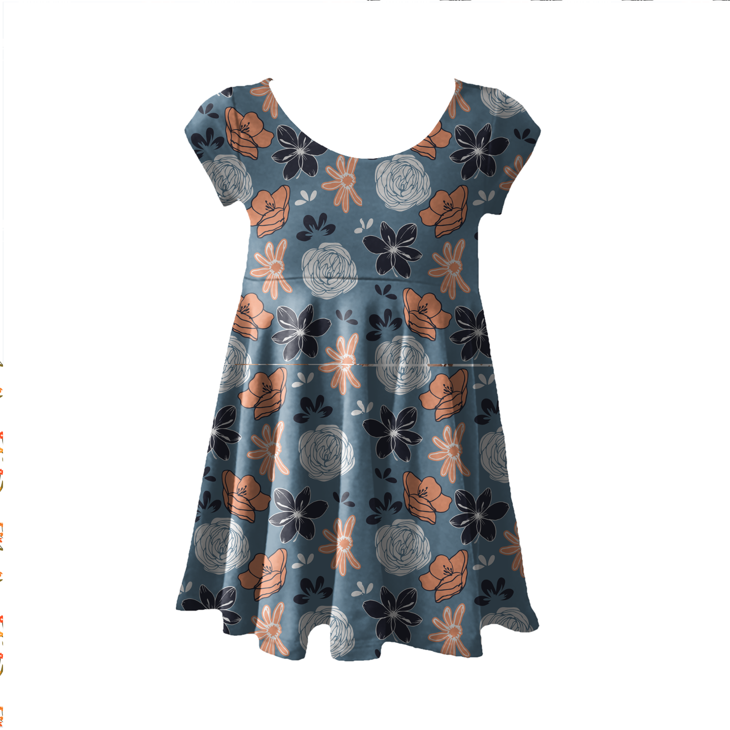 Desiree in blue,  SOLD BY HALF METERS