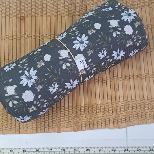 Brushed rib knit, 1.6 meters