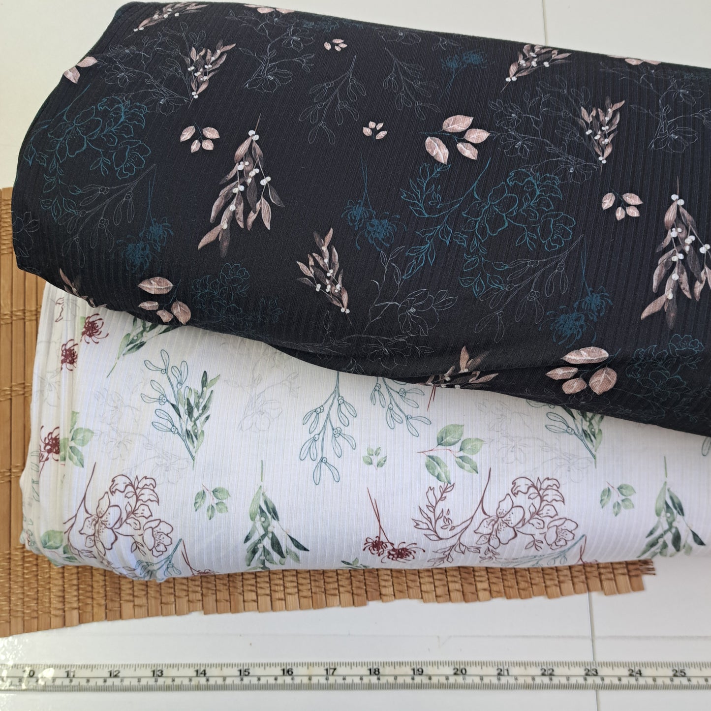 "Bianca", Brushed rib knit, SOLD BY HALF METERS