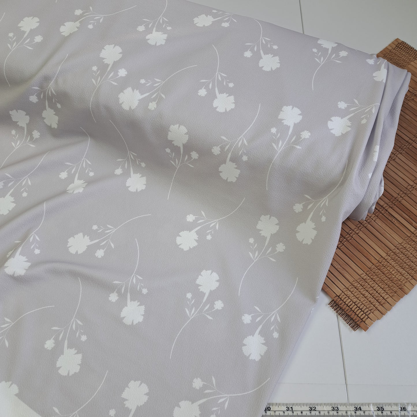 "Janessa" in soft grey, Liverpool, SOLD BY HALF METERS