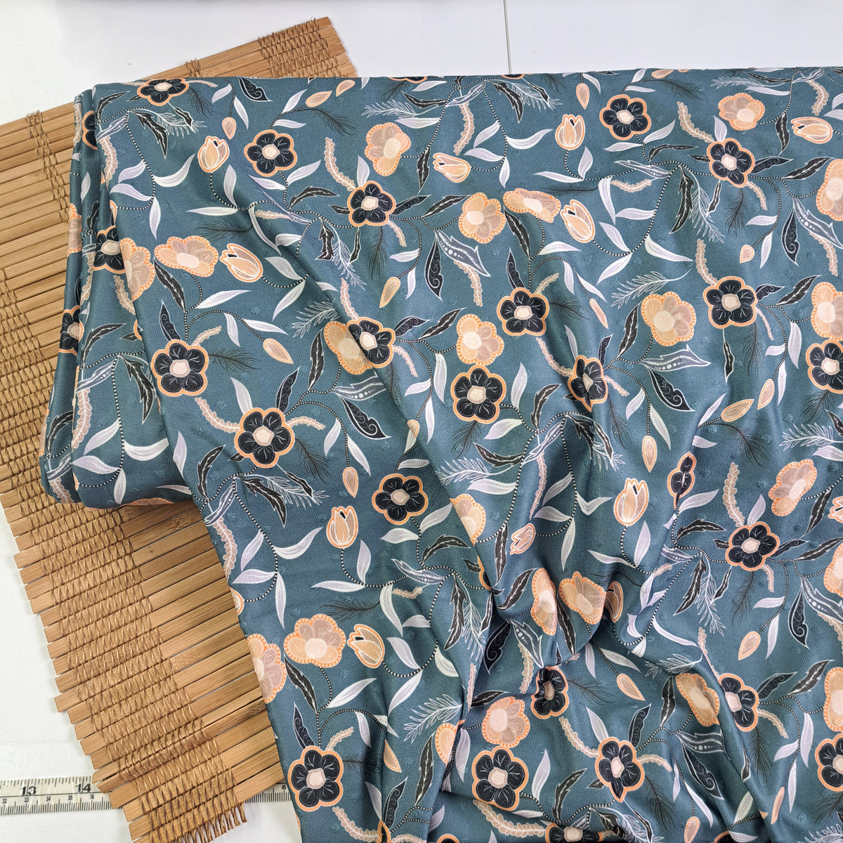 Poly Swiss dot knit, SOLD BY HALF METERS