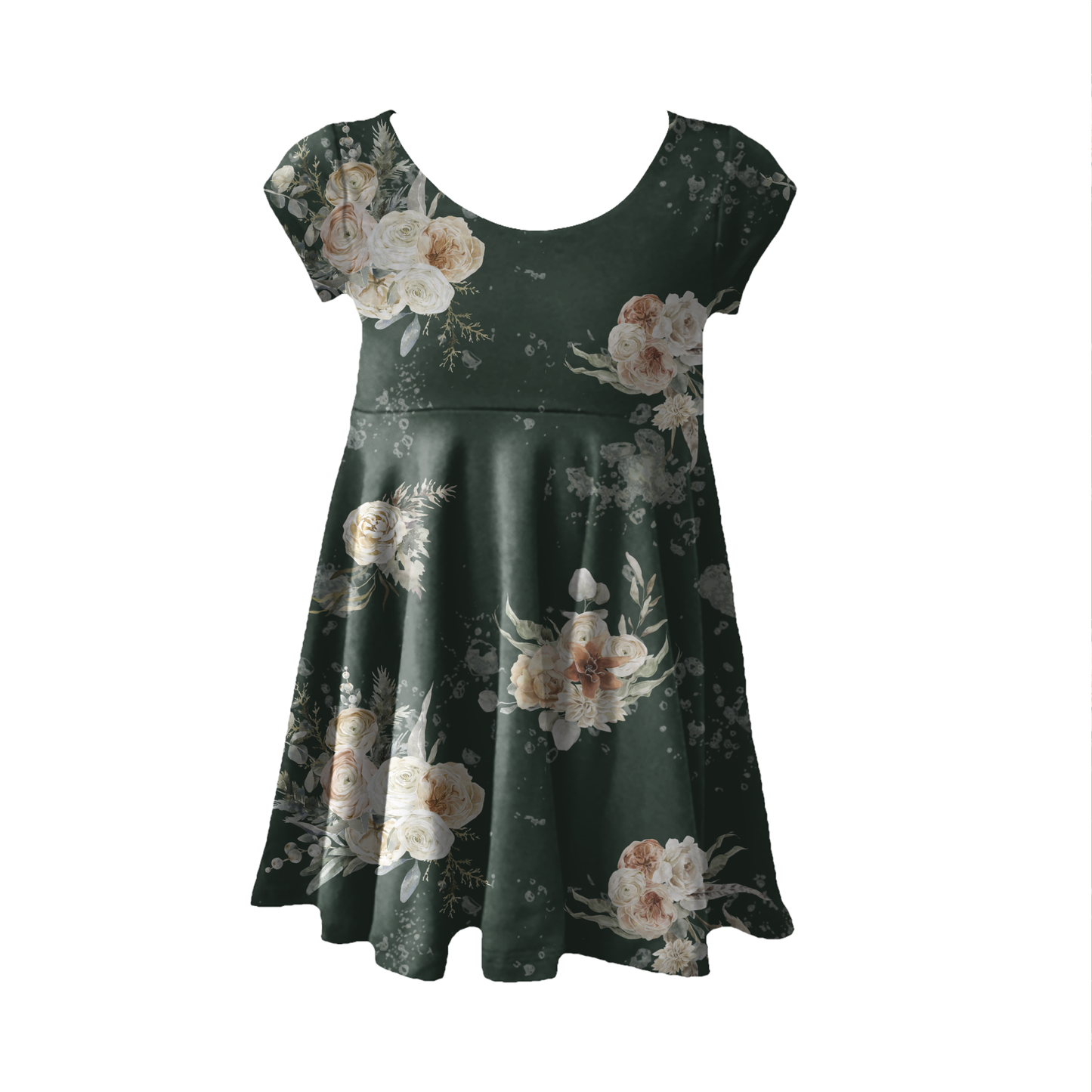 Danna in Christmas green, SOLD BY HALF METERS