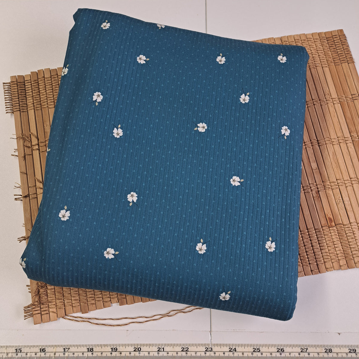 Brushed rib knit, 3.6 meters