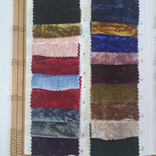 Crushed Velvet, 96%P, 4%SP