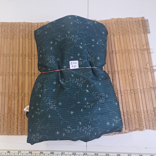 Unbrushed rib knit, 2.5 meters