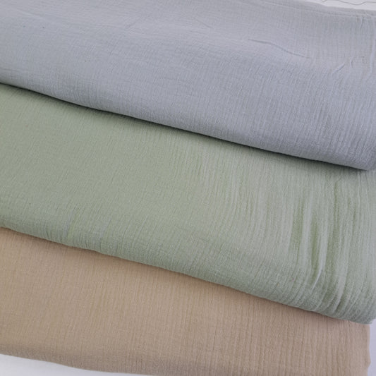 Cotton muslin, SOLD BY HALF METERS