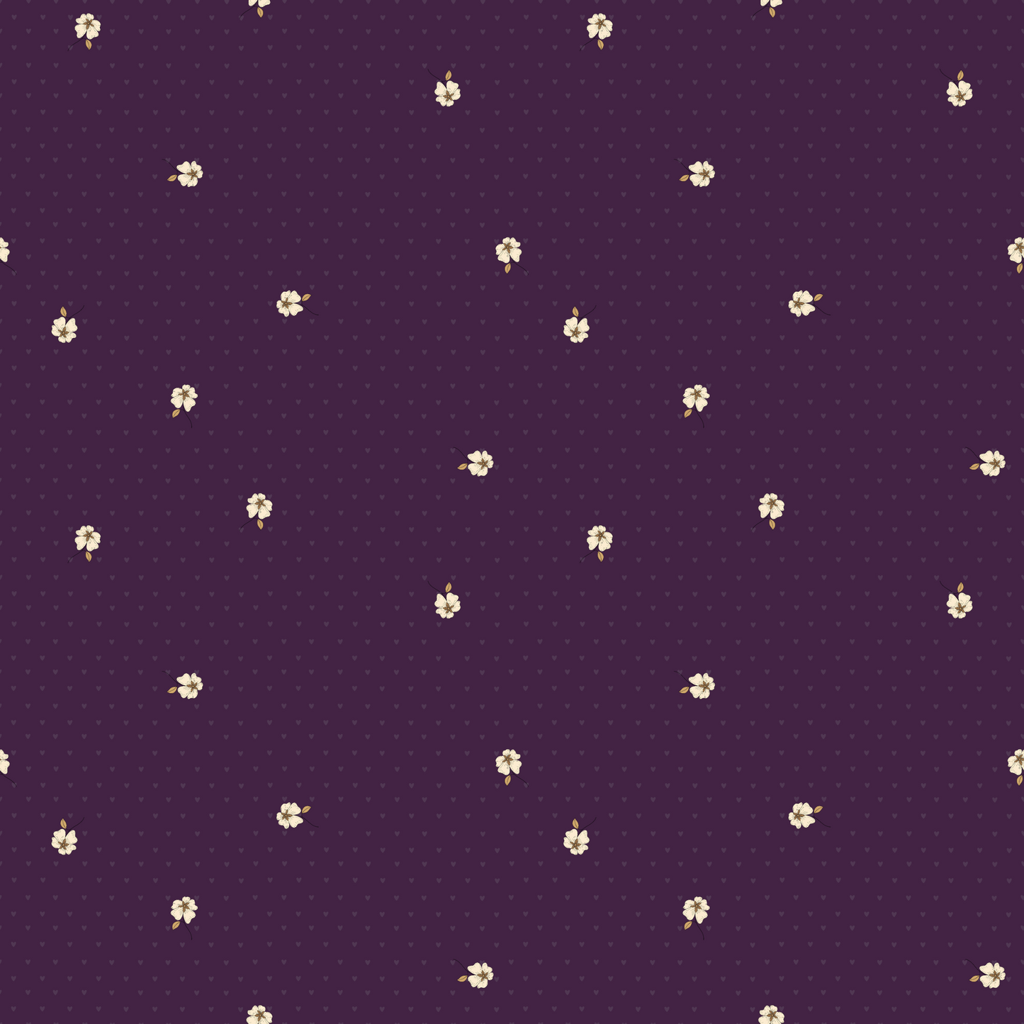 Destiny in Plum Purple, SOLD BY HALF METERS